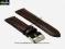 pasek do zegarka 24 mm DILOY SL6.24.2 BRĄZOWY