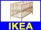 ## IKEA SNIGLAR ŁOZECZKO Z MATERACEM DLA DZIECI