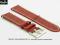 pasek do zegarka 20 mm DILOY 361.20.4 CZERWONY