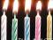 Świeczki urodzinowe na tort Urodziny 24szt 560012