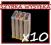 10 x BROTHER LC1000 LC970 LC960 DCP-135C DCP-130C