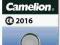 BATERIA LITOWA CR2016 CAMELION 3.0V blister 2 szt