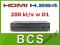 REJESTRATOR BCS 0804F-S 8 KAMER 200kl/s w D1 HDMI