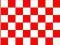 Flaga Kratki czerwo 90x150ncm Flagi zestaw 4 flag