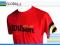 Koszulka tenis WILSON - BLX-czerwona - r.S