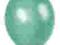 BALONY 10 cali metalizowane balon LIGHT GREEN