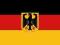 Flaga Niemcy z orłem 90x150ncm Flagi zestaw 4 flag