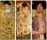 PROMOCJA DIGI ART G. Klimt TRYPTYK KOBIETY 3x30/80