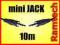 10m KABEL MINI JACK 3,5mm - MINIJACK 3,5mm