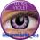 Kolorowe Soczewki Big Eye Ultra Violet moc -1,25D