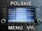 POLSKIE MENU VW TOUAREG PASSAT GOLF LEKTOR PL NAWI