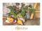 Plakat obraz 70x50cm EMA-S175 PLATE WITH FRUIT AND
