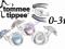 Tommee Tippee Smoczek silikonowy PURE 0-3m 2 szt.