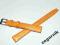 PASEK DO ZEGARKA 12 MM JK ORANGE LAKIER SKÓRAaa