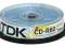 CD-R TDK 700MB/80MIN 52xSpeed (Cake 10szt)