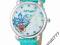 Ed Hardy Garden Green Zegarek damski.