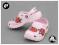 Klapki Crocs LADYBUGLICIOUS bubblegum C6/C7 (23)