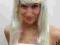 Peruka na imprezę platynowy blond!LM3054-613(A203)