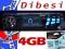RADIO DIBEISI DBS002 4X40WATT SD/USB + TOSHIBA 4GB
