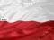 Flaga Polski na stadion, trybuny 6x3 metry