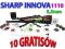 SHARP INNOVA 1110 5,5mm Drewno 10 GRATISÓW!!
