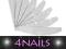 4nails - PILNIK - ŁODKA -  100/180 - 10szt