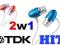 Słuchawki douszne TDK MCB300 MCR300 +adapter 2,5mm