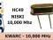 Kwarc 10,000 MHz HC49 / U70 _____ 5 sztuk