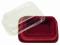 Opakowanie na biżuterię flokowane OP-003 bordo