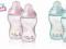 TOMMEE TIPPEE Butelka dekorowana 340 ml MIARKA x2