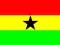 Flaga Ghana 90 x 150 cm Flagi 25 Sztuk