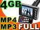 TRANSMITER FILMY MP4 MP3 SD USB 1,8' FM208 4GB