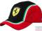 F1butik - Czapka Ferrari ITALIAN CAP - BLACK / RED