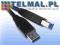 Przewód kabel USB 3.0 wtyk-wtyk A-B 3m