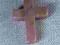 Krzyżyk Krzyż Rodonit 2212a