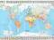 ŚWIAT The World mapa ścienna laminowana 100x144cm