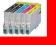 5x TUSZ EPSON STYLUS C64 C66 C84 C86 CX6400 CX6600