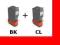 2 x tusz zamiennik CANON BCI-24 BK + BCI-24 CL