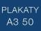 Plakaty A3 50 szt. kreda błysk 135g - w 12h