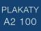 Plakaty A2 100 szt. kreda błysk 135g - w 2 dni