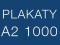 Plakaty A2 1000 szt. kreda błysk 135g - w 2 dni