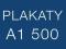 Plakaty A1 500 szt. kreda błysk 135g - w 2 dni