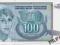 Jugosławia 100 Dinara 1992 UNC