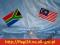 Flaga RPA 17x10cm- flagi Afryka Afryki Afrykańska
