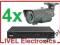 MONITORING BCS + 4 X KAMERA 700TVL SONY EFFIO ZOOM