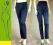 JEANS spodnie-ciążowe NAVY BLUE III  (36-46)roz.46