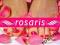 rosaris -TIPSY NATURALNE do stóp - 100 szt OKAZJA