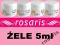 rosaris ** ŻELE UV ** 5 ml ** ZESTAW ** 4 sztuki