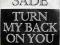 SADE Turn My Back On You (Re-Mix) ~ 7''SP PROMO