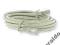 Kabel sieciowy Patchcord FTP kat.6 zalewany 1m